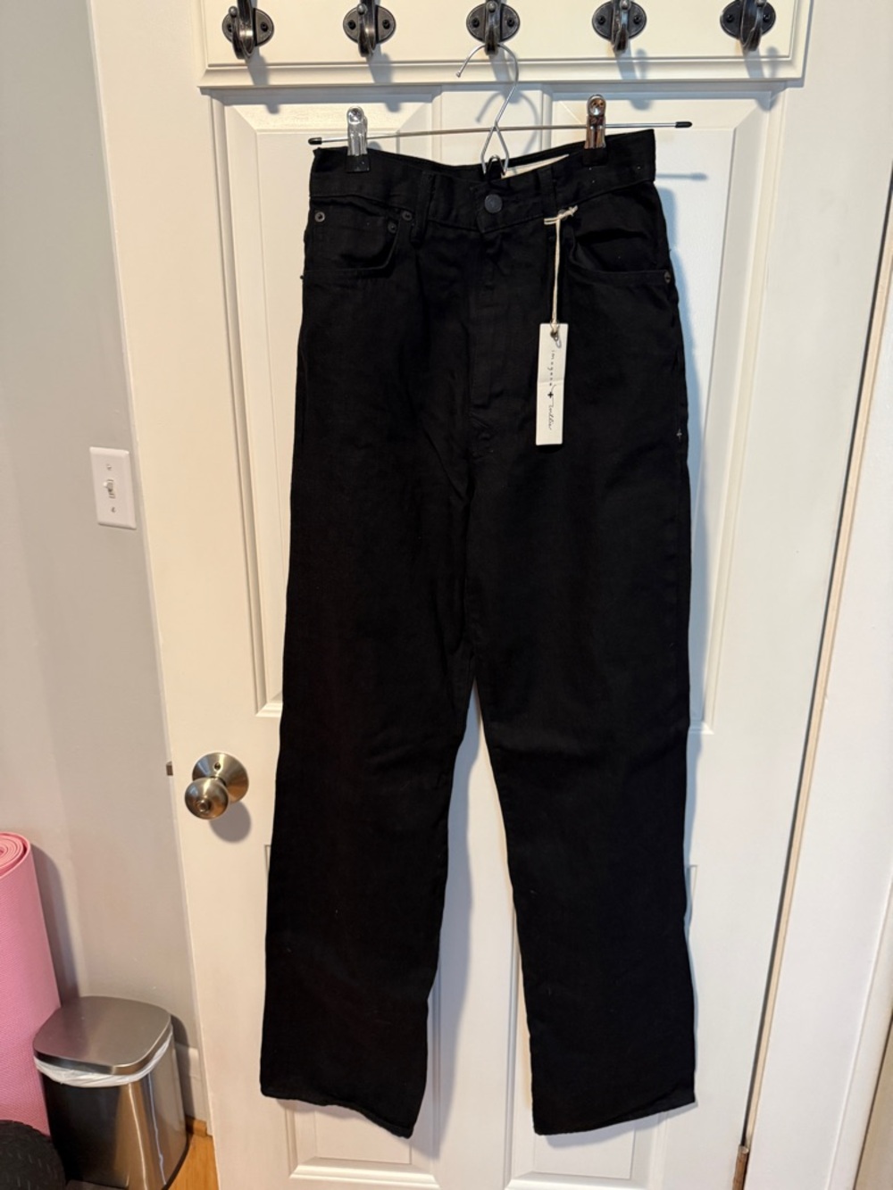 NWT Imogene + Willie Catherine jeans in black selvedge